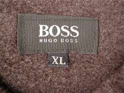 HUGO BOSS V Neck Wool Sweater (Mens XL)  