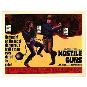  Hostile Guns Original Movie Poster, 28 x 22 (1967)