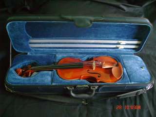 New Handmade Violin Flamed Case 4/4 MEETS MENC ITM#M16  