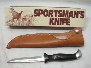 CUTCO 1763 SPORTSMANS KNIFE HUNTING FISHING SHEATH/BOX  