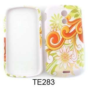  Samsung Epic 4G Flowers on White Hard Case/Cover/Faceplate 