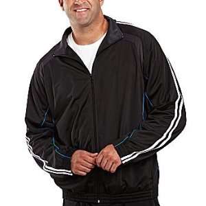  CW Sport Tricot Jacket   Big and Tall with Black and Green 