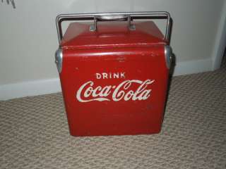 ViNTaGe 1950s drink COCA COLA portable COOLER COKE  