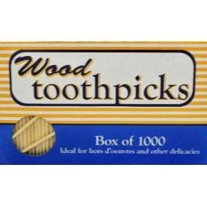  Wood Toothpicks 1,000 Pieces