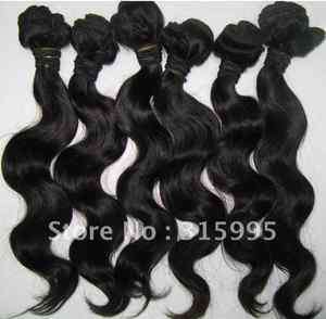 12 40 Brazilian Virgin Remy Human Hair Weft, Hand Tied Extensions 