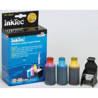  Ink Refill Kits for Hewlett Packard HP 60, 60XL, 901 & Color Inkjet 