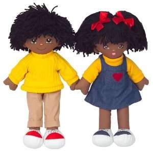  Huggable Cuddly 19 Dolls African American Toys & Games