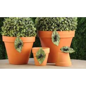    Giftcraft Ant and Leaf Pot Huggers   Set of 4 Patio, Lawn & Garden
