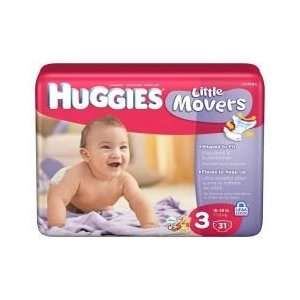   Clark Huggies Little Movers Baby Diapers Unisex 35 lbs Pack Baby