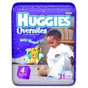  Huggies Baby Shaped Diapers    Case of 108    KBC52095 