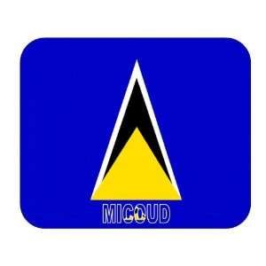  St. Lucia, Micoud mouse pad 