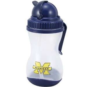  Michigan Wolverines Navy Blue Sport Sipper w/ Clip Sports 