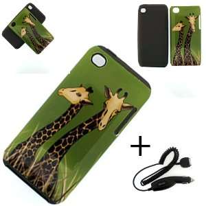   HYBRID CASE DOUBLE GIRL HARD COVER CASE + CAR CHARGER Cell Phones