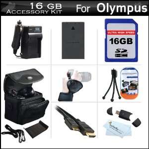  16GB Accessories Kit For Olympus PEN E P1, E PL1, E P2 