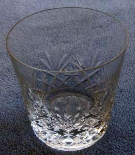St. Louis Crystal Cristal France Massenet Double Old Fashioned Tumbler 