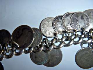 Vtg 1860s ANTIQUE INDIA Silver MONEY lot 1812 ITALY circa 1800s COIN 