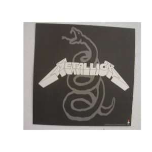 Metallica Poster Snake Black Album Metalica 