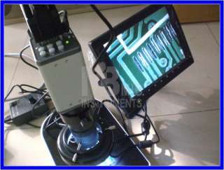 Video Microscope LCD Digital Industrial Inspection Zoom  