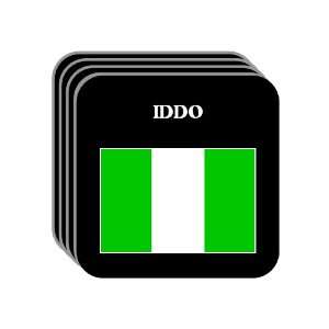  Nigeria   IDDO Set of 4 Mini Mousepad Coasters 