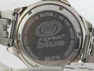 Hall Marks Fossil Blue , BQ 8775 , Stainless Steel Case Back