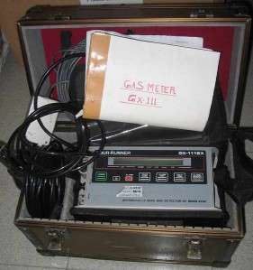 RIKEN KEIKI Gas meter Alarm System GX 111 GX 111EX Used  