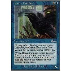  Magic the Gathering   Raven Familiar   Urzas Legacy 