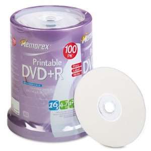  Memorex DVD+R Printable Recordable Disc MEM05623 