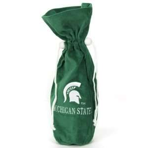  Michigan State Spartans NCAA Drawstring Velvet Bag (14 
