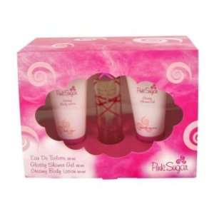 Pink Sugar by Aquolina Gift Set    1.7 oz Eau De Toilette Spray + 1.7 