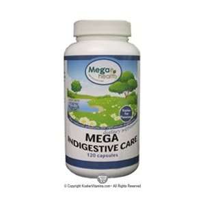  Mega Health Mega Indigestive Care   120 Capsules Health 