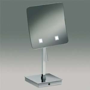   99837 CR 3X Windisch Free Stand Led Mirror In Chrome 