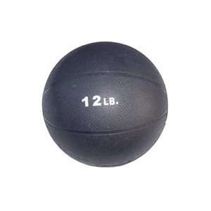  M Ball 12   Rubber medicine ball,12 lbs. 