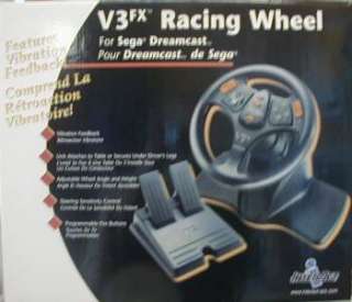 NEW Driving Racing Steering Wheel for Sega Dreamcast  