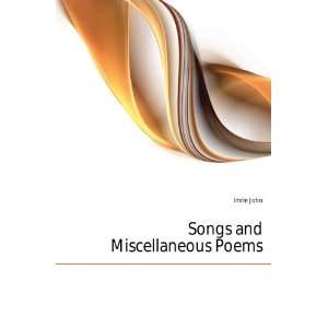  Songs and Miscellaneous Poems Imrie John Books