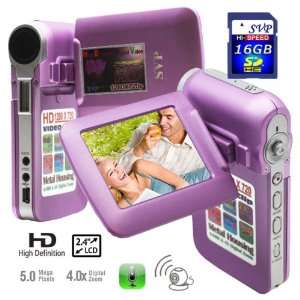  SVP T100 Purple True High Definition 1280x780p Pocket Size 