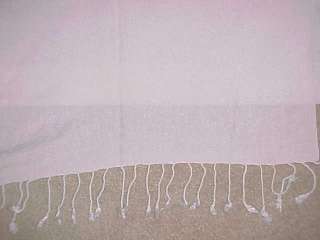 PINK Mangos WOOL Exotic SHAWL Woollen STOLE Sari WRAP  