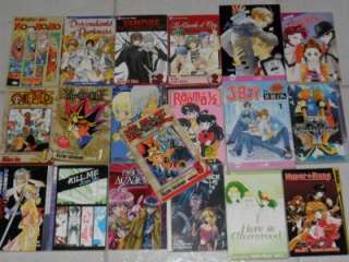 Mixed Lot (19) Mangas for Boys / Girls Graphic Novel Book Yu Gi Uh 