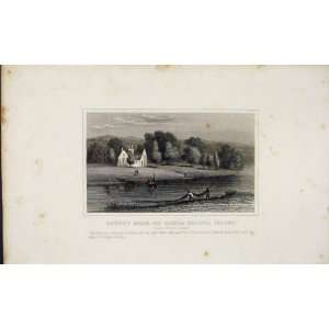  Runney Mead Magna Charta Island C1845 Dugdale Print