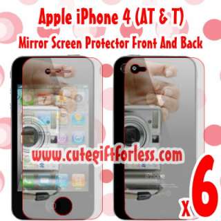 Mirror Front + Back Full Body Screen Protector Cover for Apple iPhone 