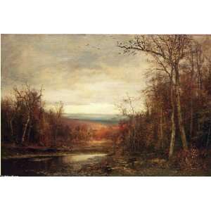   Oil Reproduction   Jervis McEntee   24 x 16 inches   Clearing Skies