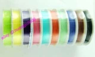 10 Rolls 180M x 0.6MM Colors Bead Wire Stretch Cord 1  