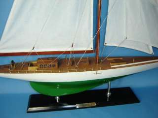 Shamrock 35 Limited Sailboat Decoration Model Boat  
