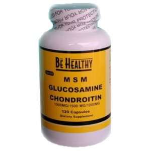 Be Healthy MSM Glucosamine Chondroitin  Grocery & Gourmet 