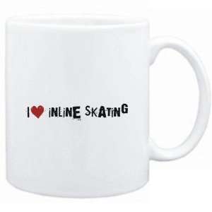  Mug White  Inline Skating I LOVE Inline Skating URBAN 