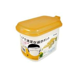  Inomata Pure Pot 1191 Canster Orange Clear   720 ml,(Inomata 