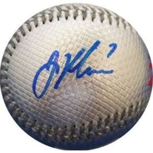 Signed Joe Mauer Ball   NEW LE Silver Target Field   Autographed 