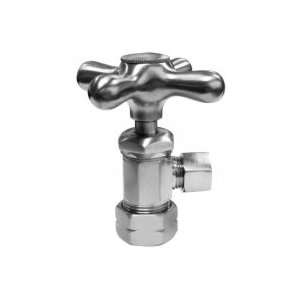  Westbrass Angle Stop, 5/8 OD Inlet Cross Handle D105X 11 