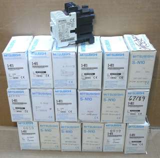   Mitsubishi New In Box Magnetic Contactor S N10 AC200 SN10  
