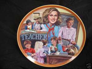 Collector Plate Worlds Greatest Teacher by Islandia  