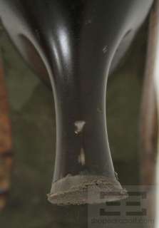 Donald J Pliner Brown Croc Embossed Leather Heel Ankle Boots Size 9 